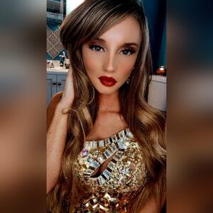 Golden Prom Dress